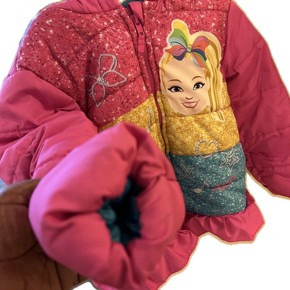 Jojo Siwa Girl’s Puffer jacket - Picture 3 of 4